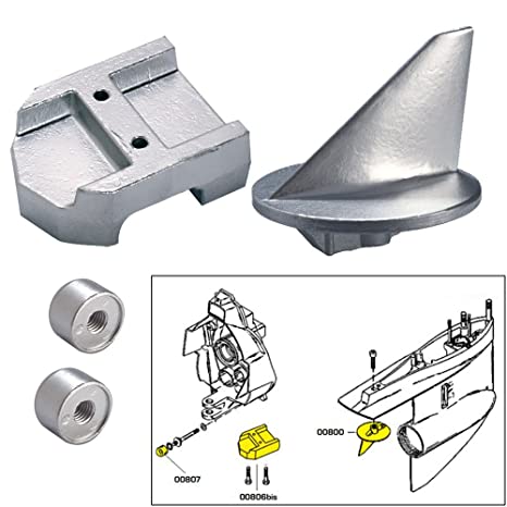 Aluminiumanod Mercruiser Kit Alpha One Generation One w AL